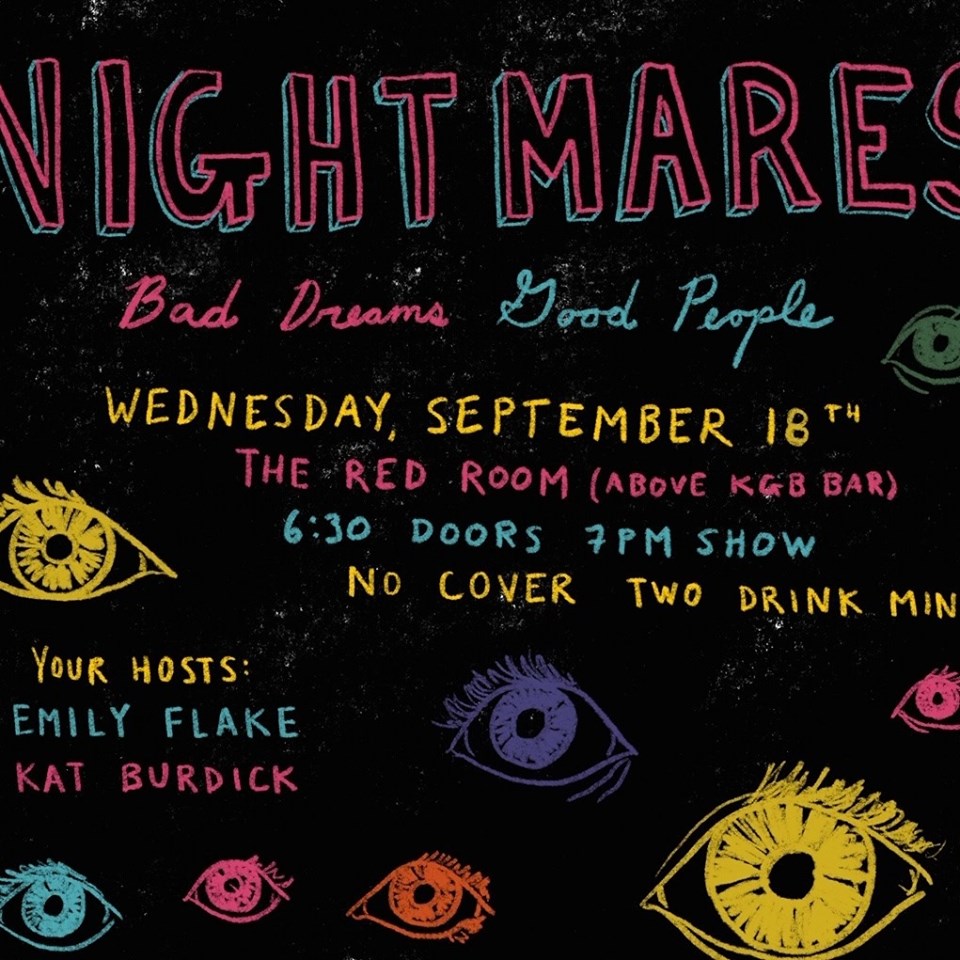 Emily Flake & Kat Burdick: "Nightmares: The Best People Tell Their Worst Dreams"